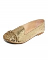 As if all-over glitter isn't awesome enough, Betsey Johnson's Bambbi flats have a brilliant studded cap toe.