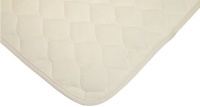 American Baby Company Organic Waterproof Quilted Lap and Burp Pad Cover, Natural, 2 Pack