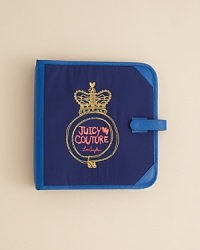 Organize in style! Juicy Couture's binder has all the elements keep your stylish scholar on the right track. Organize in style! Juicy Couture's binder has all the elements keep your stylish scholar on the right track.