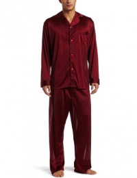 Intimo Men's Tricot Travel Pajama Set