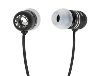 Monoprice 108322 Hi-Fi Noise Isolating Stud Earphones, Black Monoprice 108322 Hi-Fi Noise Isolating Stud Earphones, Black