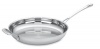 Cuisinart 422-30H Contour Stainless 12-Inch Open Skillet with Helper Handle