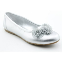 Jessica Simpson Kallie Ballet Flat (Little Kid/Big Kid),Silver,12.5 M US Little Kid Jessica Simpson Kallie Ballet Flat (Little Kid/Big Kid),Silver,12.5 M US Little Kid
