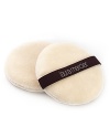 Laura Mercier Velour Puff is specially designed to pick up & hold powder & is useful for application to all areas of the face. The designed texture molds & conforms as needed when applying powder.