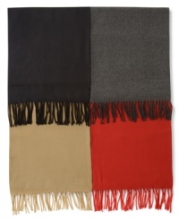 Buy it now, wear it forever: An ultra-soft, generously sized muffler from John Ashford. Buy it now, wear it forever: An ultra-soft, generously sized muffler from John Ashford.