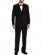 Jones New York Men's Three Button Double Pleated Tuxedo