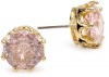Juicy Couture Shoreline Shades Oversized Solitare Pink Stud Earrings
