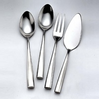 Silhouette Satin by Couzon reflects the best in French design and quality. Sleek and modern, with a brushed steel matte finish and polished ends for comfortable dining. Forged in 18/10 stainless steel. Dishwasher safe. Silhouette Satin by Couzon reflects the best in French design and quality. Sleek and modern, with a brushed steel matte finish and polished ends for comfortable dining. Forged in 18/10 stainless steel. Dishwasher safe.