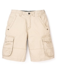 7 For All Mankind Boys' Cargo Pocket Twill Shorts - Sizes 4-7 7 For All Mankind Boys' Cargo Pocket Twill Shorts - Sizes 4-7