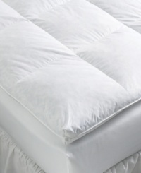 Lusciously comfortable and well constructed, the True Baffle Box featherbed from Pacific Coast contours to your body for a comfortable, supportive night's sleep. Hyperclean® Pacific Coast feathers are thoroughly washed to keep allergens at bay, allowing for a healthy rest. The baffle-box construction keeps fill from shifting and provides an even sleeping surface from end to end, while the Barrier Weave™ pure cotton cover keeps feathers from sneaking out. Lusciously comfortable and well constructed, the True Baffle Box featherbed from Pacific Coast contours to your body for a comfortable, supportive night's sleep. Hyperclean® Pacific Coast feathers are thoroughly washed to keep allergens at bay, allowing for a healthy rest. The baffle-box construction keeps fill from shifting and provides an even sleeping surface from end to end, while the Barrier Weave™ pure cotton cover keeps feathers from sneaking out.
