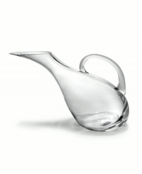 In crystal-clear glass, this Lenox Tuscany pitcher features a graceful tilt and curved lines in a thoroughly modern twist on classic wine and olive oil decanters. In crystal-clear glass, this Lenox Tuscany pitcher features a graceful tilt and curved lines in a thoroughly modern twist on classic wine and olive oil decanters.