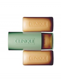 Three facial soaps with convenient travel dish for cleansing on the go. Three facial soaps with convenient travel dish for cleansing on the go.