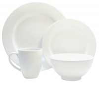 Waechtersbach Fun Factory II White 4-Piece Dinnerware Set, Service for One Waechtersbach Fun Factory II White 4-Piece Dinnerware Set, Service for One