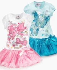 Twist and shout. Bows and butterflies will have her ready to go out and play while a frilly tutu will have her sparkling in the sun. Twist and shout. Bows and butterflies will have her ready to go out and play while a frilly tutu will have her sparkling in the sun.