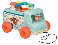 Basic Fun Fisher Price Milk Wagon Basic Fun Fisher Price Milk Wagon