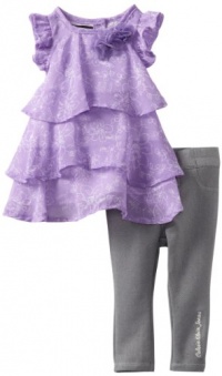 Calvin Klein Baby-girls Infant Tunic with Pants Calvin Klein Baby-girls Infant Tunic with Pants