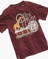 This LRG has a cute collegiate style print for your little scholar.