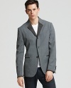 John Varvatos Convertible Lapel Blazer