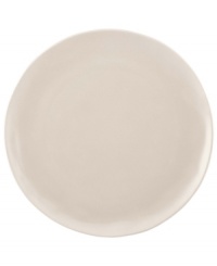 Find stylish versatility in the organic shape and matte-glazed finish of the Casual Luxe dinner plate from Donna Karan by Lenox. Durable stoneware in a soft pearl hue is an ideal host for everyday meals and a natural go-to for entertaining. Find stylish versatility in the organic shape and matte-glazed finish of the Casual Luxe dinner plate from Donna Karan by Lenox. Durable stoneware in a soft pearl hue is an ideal host for everyday meals and a natural go-to for entertaining.