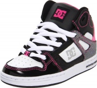 DC Kids Rebound Skate Sneaker (Little Kid/Big Kid),Black/Pink,1 M US Little Kid DC Kids Rebound Skate Sneaker (Little Kid/Big Kid),Black/Pink,1 M US Little Kid