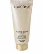 Intense Restoring Lipid-Enriched Lotion. Nurture very dry skin back to supple softness. RESCUE your skin from serious dryness. Instantly relieve uncomfortable tightness and smooth the roughness caused by extreme dehydration. REPAIR the appearance of dry and very dry skin with ROYAL LIPIDÉUM, a unique technology enriched with Royal Jelly that supplements skin's own natural lipids for intense hydration.PROTECT your body with renewed levels of moisture-trapping lipids.