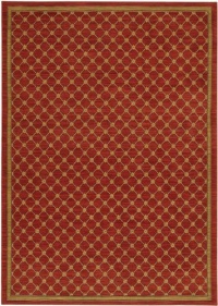 Karastan English Manor Collection Coventry Trellis Red 2'6 X 4' Karastan English Manor Collection Coventry Trellis Red 2'6 X 4'