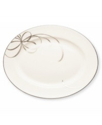 There's no classier canvas for your favorite recipes than the kate spade Belle Boulevard dinnerware collection. Featuring a distinctive platinum band and whimsical bow design on the finest white china, its easy sophistication makes every meal a work of art. There's no classier canvas for your favorite recipes than the kate spade Belle Boulevard dinnerware collection. Featuring a distinctive platinum band and whimsical bow design on the finest white china, its easy sophistication makes every meal a work of art.