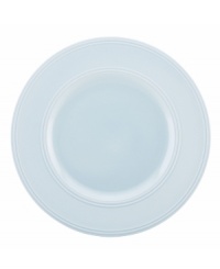 Elegance comes easy with these Fair Harbor dinner plates from kate spade new york. Durable stoneware in a cool sky hue is half glazed, half matte and totally timeless. Elegance comes easy with these Fair Harbor dinner plates from kate spade new york. Durable stoneware in a cool sky hue is half glazed, half matte and totally timeless.