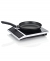 Get your kitchen going. The compact and portable size of this on-the-go induction cooktop lets you cook up masterpieces wherever an outlet is available. Ideal for dorms, boats and recreational events, this versatile burner has ten power settings ranging from 140º to 430ºF with a built-in countdown digital timer. 1-year warranty. Model 670040890.