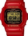 Casio G-Shock 30th Anniversary Gold Dial Red Resin Mens Watch GW-M5630A-4CR