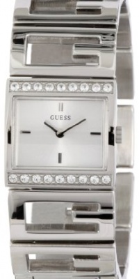 GUESS Women's W90064L1 Jewelry Silver Dial Watch GUESS Women's W90064L1 Jewelry Silver Dial Watch