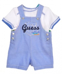 Guess Summer Route 2-Piece Outfit (Sizes 0M - 9M) - white, 6 - 9 months Guess Summer Route 2-Piece Outfit (Sizes 0M - 9M) - white, 6 - 9 months
