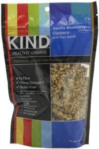 KIND Healthy Grains Clusters, Vanilla Blueberry with Flax Seeds, 11-Ounce Bags (Pack of 3) FFP KIND Healthy Grains Clusters, Vanilla Blueberry with Flax Seeds, 11-Ounce Bags (Pack of 3) FFP