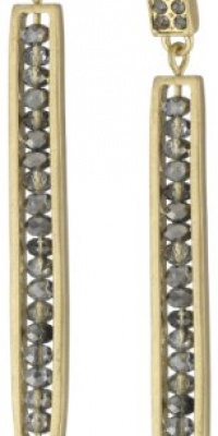 Kenneth Cole New York Urban Glitz Cherry Bead Rectangle Linear Drop Earrings Kenneth Cole New York Urban Glitz Cherry Bead Rectangle Linear Drop Earrings