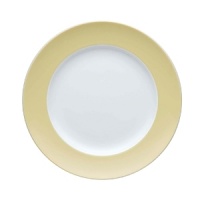 Sophisticated dinnerware with a rim of color to add vibrancy and fun to your dinner table. Easily mix and match pieces with other colors in the collection. Sophisticated dinnerware with a rim of color to add vibrancy and fun to your dinner table. Easily mix and match pieces with other colors in the collection.