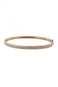 Effy Jewlery Pave Classica Rose Gold Diamond Bangle, 1.20 TCW