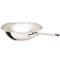 Emeril Stainless Steel with Copper Dishwasher Safe 8-Inch Fry Pan, Silver