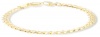 14k Yellow Gold 5.7mm Men's Cuban Bracelet 8.25