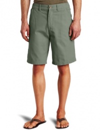 Savane Mens Big Side Elastic Canvas Cargo Short