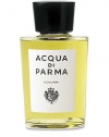 Fresh, sensual and vibrant. This pure Italian essence was created for men and women who are discretely elegant. A perfect fragrant blend of spicy Sicilian citrus fruits, lavender, rosemary, verbena and rose. Eau de Cologne Splash, 6 oz. 