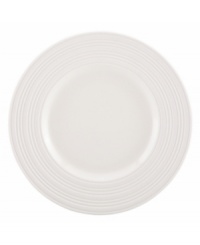 Elegance comes easy with this accent plate from kate spade new york's Fair Harbor white dinnerware--perfect for salad and dessert. Durable stoneware in a milky white hue is half glazed, half matte and totally timeless. Elegance comes easy with this accent plate from kate spade new york's Fair Harbor white dinnerware--perfect for salad and dessert. Durable stoneware in a milky white hue is half glazed, half matte and totally timeless.