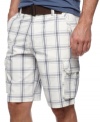 Square off in your warm-weather wardrobe. These Club Room shorts are the perfect match of classic and current.