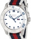 Gucci Unisex YA126239 G Timeless Black and White Sport Watch