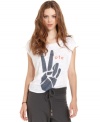 Get involved with RACHEL Rachel Roy's new Vote tee that's oh-so perfectly slouchy for a stylish fit!