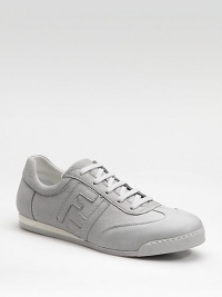 Easy-wearing weekend sophistication, handsomely crafted in soft goatskin leather with initial detail. Leather lining Padded lining Rubber sole Made in Italy Easy-wearing weekend sophistication, handsomely crafted in soft goatskin leather with initial detail. Leather lining Padded lining Rubber sole Made in Italy