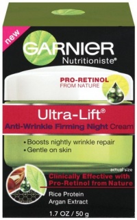 Garnier Ultra-Lift Anti-Wrinkle Firming Night Cream, 1.70 Fluid Ounce Garnier Ultra-Lift Anti-Wrinkle Firming Night Cream, 1.70 Fluid Ounce