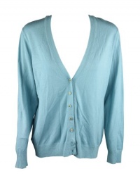 Charter Club Womens Vneck Button Down Cardigan Sweater Charter Club Womens Vneck Button Down Cardigan Sweater