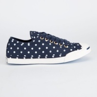 Converse Womens Jack Purcell Lp L/s Ox Navy 537166C 7.5