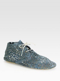 Sporty, lace-up staple modernized by a suede upper and intricate cutout design. Cutout suede upperLeather liningRubber solePadded insoleMade in ItalyOUR FIT MODEL RECOMMENDS ordering true whole size; ½ sizes should order the next whole size up. Sporty, lace-up staple modernized by a suede upper and intricate cutout design. Cutout suede upperLeather liningRubber solePadded insoleMade in ItalyOUR FIT MODEL RECOMMENDS ordering true whole size; ½ sizes should order the next whole size up.