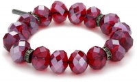 Kenneth Cole New York Modern Garnet Faceted Bead Stretch Bracelet Kenneth Cole New York Modern Garnet Faceted Bead Stretch Bracelet